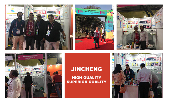 jincheng aerosol valve exhibition معرض Jincheng Aerosol Valve