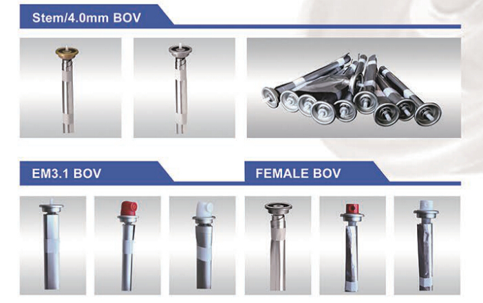 كيس الأيروسول على الصمام / الكيس في مرحلة ملء الصمام