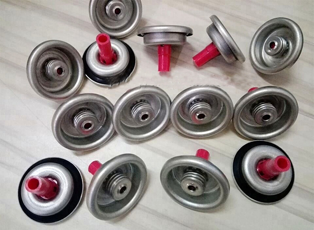 صمام لولبي بطبقة واحدة أو طبقة مزدوجة لعلبة غاز البوتان