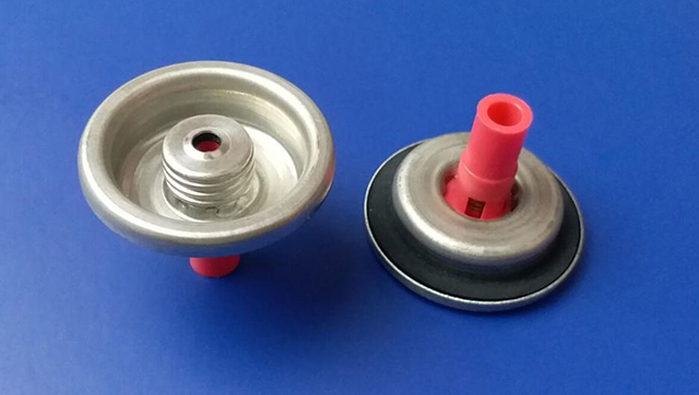 صمام لولبي بطبقة واحدة أو طبقة مزدوجة لعلبة غاز البوتان