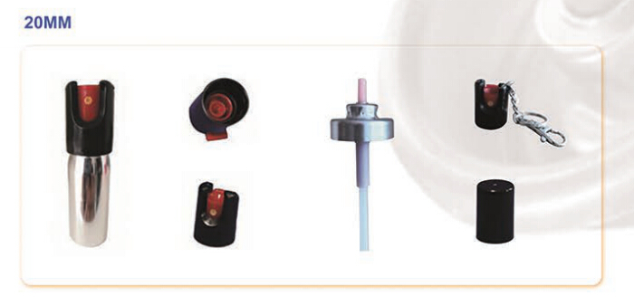 صمام رذاذ الفلفل والمُشغل